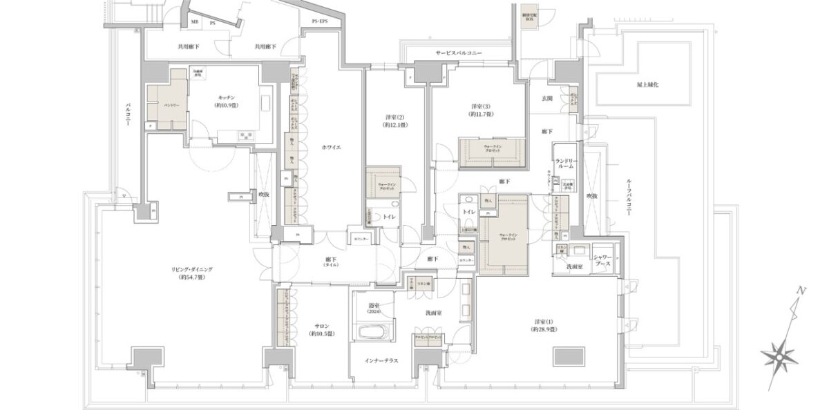 ブランズ星が丘テラス間取｜スムハジメ